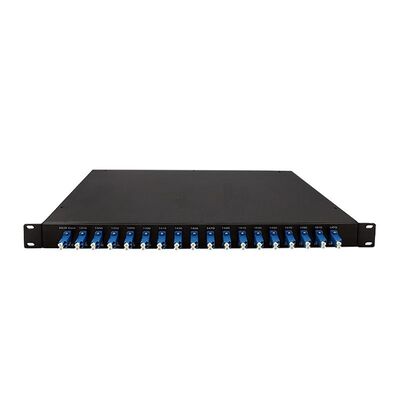 4 canali ITU LGX Box Multiplexer a doppia fibra DWDM Mux Demux