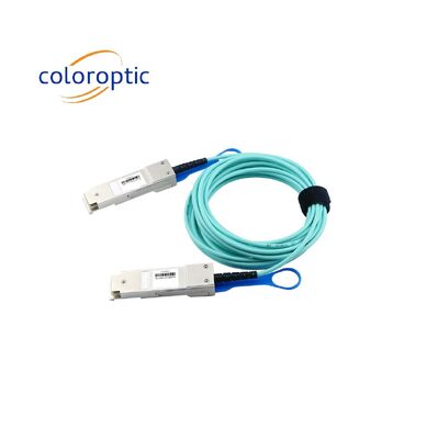 40G QSFP+ 3 - 100m Lunghezza AOC cavo ottico attivo Infiniband QDR / DDR / SDR