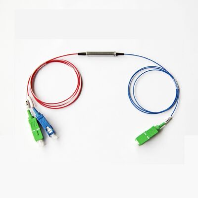 Dispositivo Fwdm ad isolamento di canale elevato Wdm Modello di fibra ottica per rete di accesso Catv