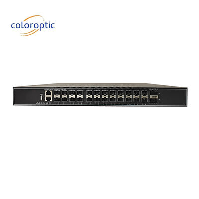 24 porte 10GE Layer 3 Core Network Switch con porte 2*40GE e sicurezza SSH