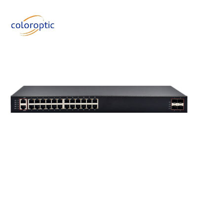 High Performance Layer 3 Core Network Switch con 24 porte 4*10G SFP+