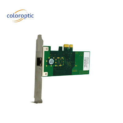 Carte Pcie a banda Infini Gigabit Single Port NIC Ottica Carte Pcie