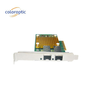 10G Dual Port Infiniband Pcie Card Ottica NIC Pci Express 3.0 Pcie Gigabit Card