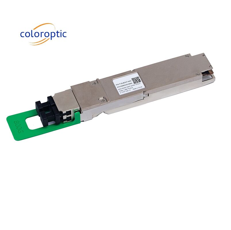 1310nm 2KM OSFP Modulo 800G 2 FR4 LPO con connettore LC doppio duplex