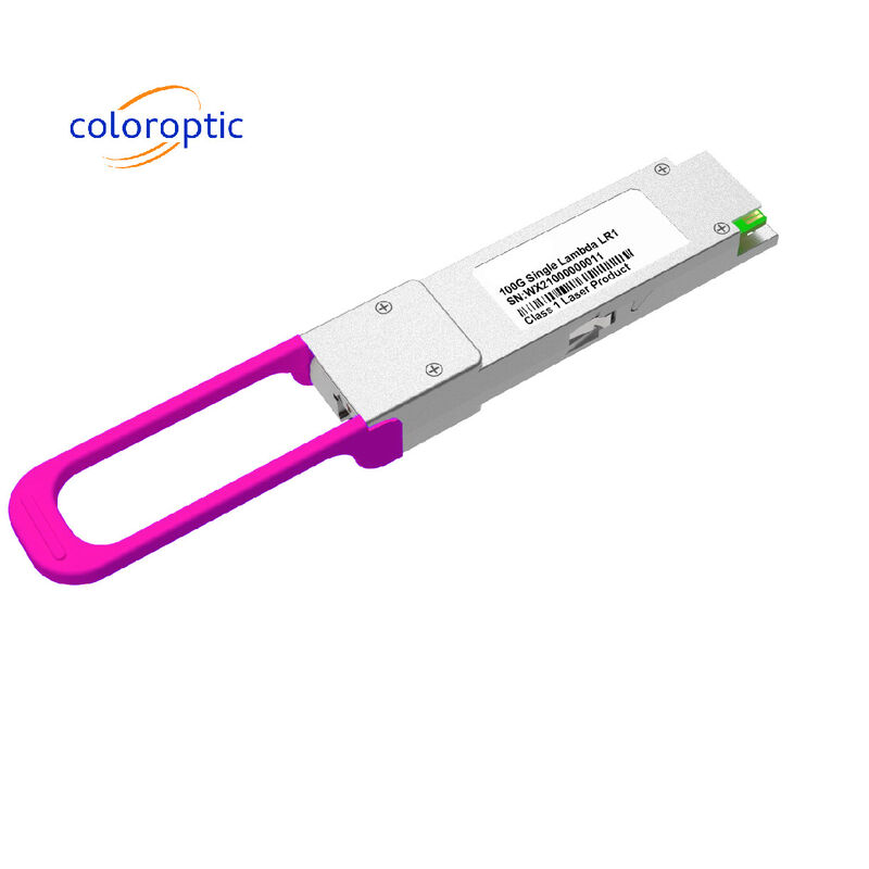 Modulo ottico Lambda SFP singolo 100Gb/S QSFP28 ER1 con basso consumo energetico