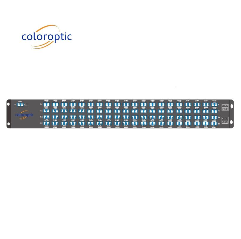 AAWG 96 Channel WDM Model Fibra a doppia modalità singola 50GHz DWDM WDM System